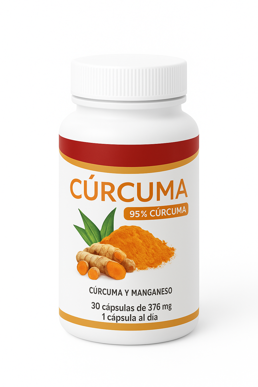 Cúrcuma 30 Cápsulas – Apoyo Articular y Antioxidante Natural