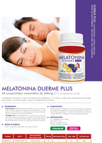 Melatonina Duerme Plus 60 Cápsulas – Sueño Profundo y Reparador
