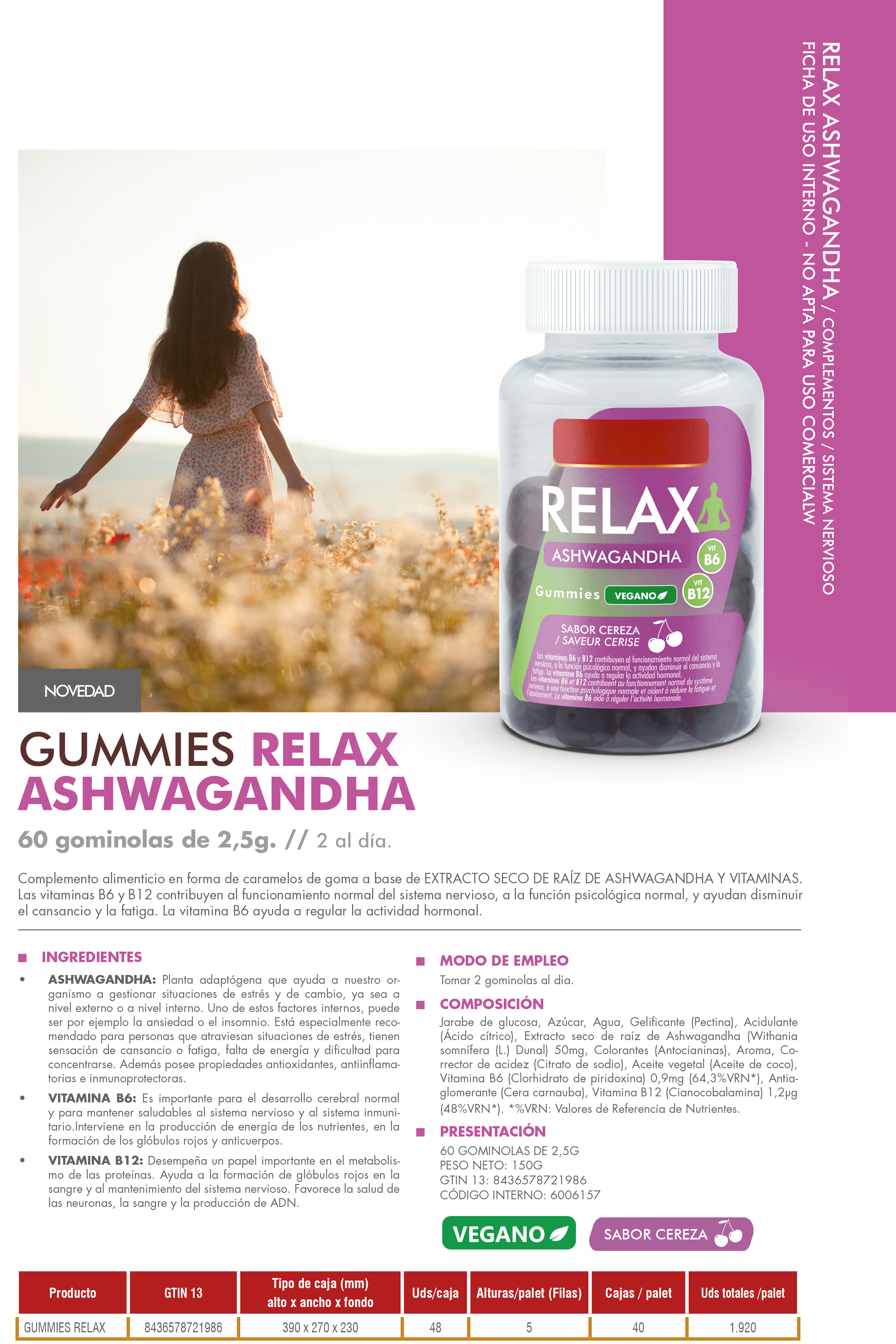 Gominolas Relax 60 Unidades – Sueño Reparador y Antiestrés Natural