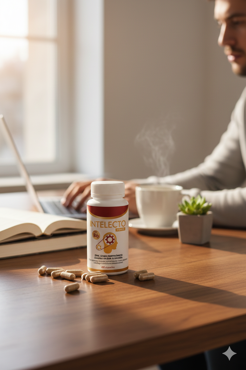Intelecto Forte 60 Cápsulas – Memoria y Rendimiento Mental