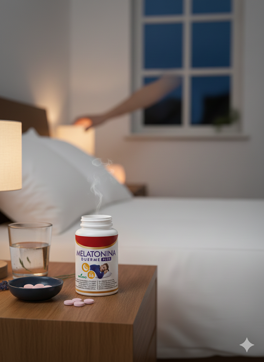 Melatonina Duerme Plus 60 Cápsulas – Sueño Profundo y Reparador
